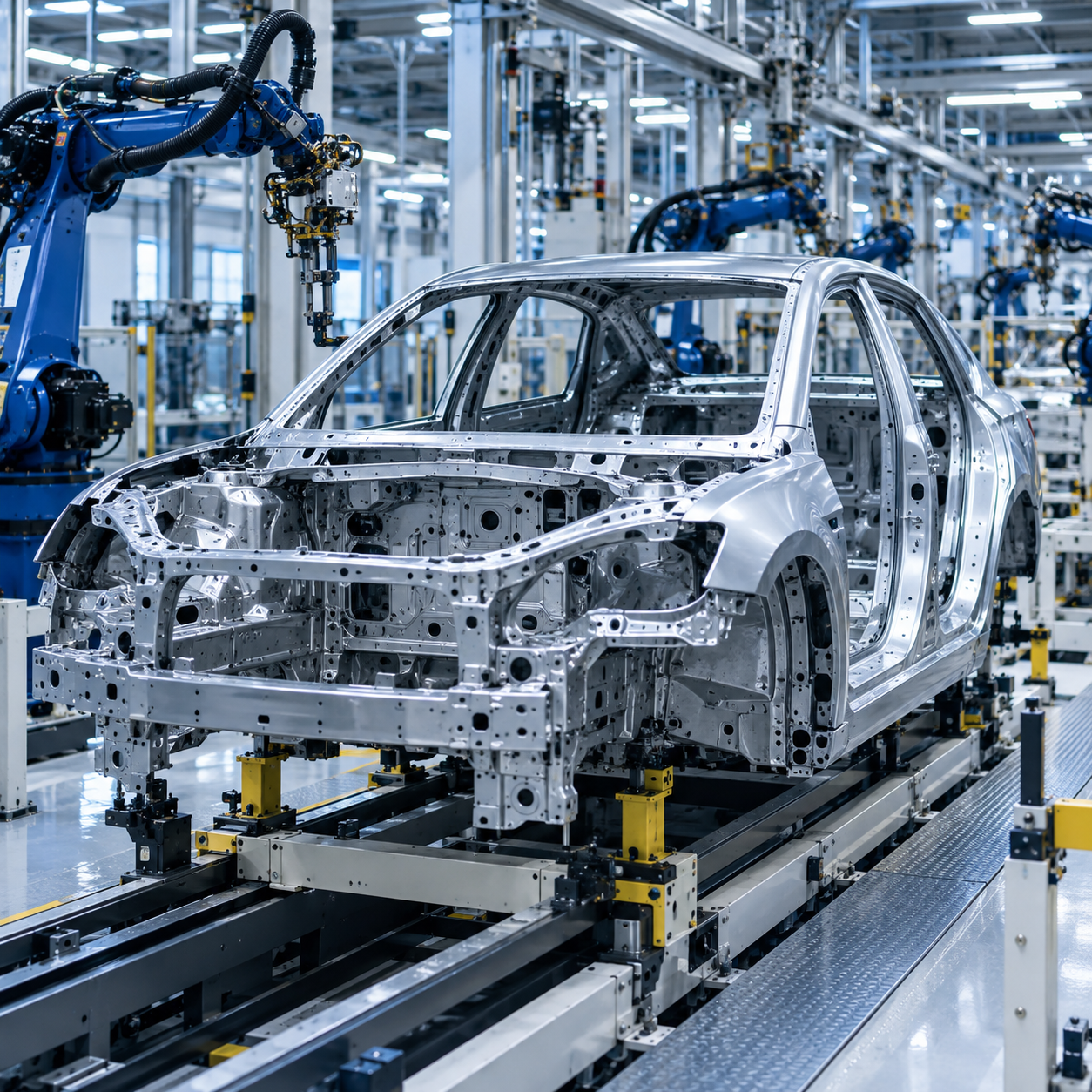 Automotive vehicle assembly line