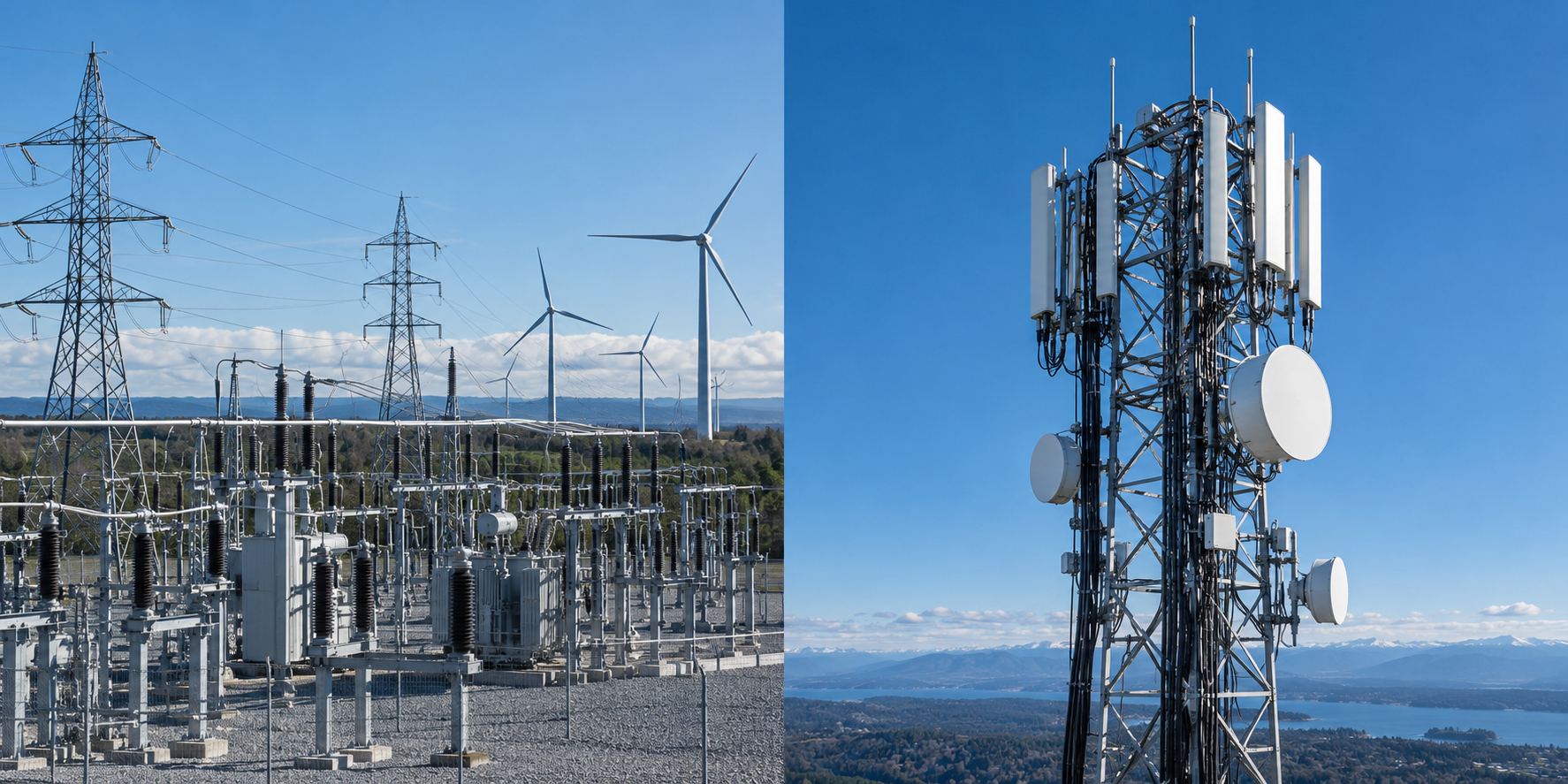 Energy and utilities electrical infrastructure